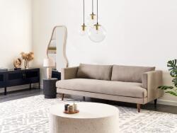 MAXISHOP Italia Collection Canapea cu 3 locuri JARPEN Maro deschis Canapea