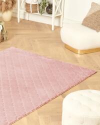 MAXISHOP Italia Collection Covor din blana sintetica GHARO Roz 160 x 230 cm Covor