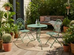 MAXISHOP Italia Collection Masa de gradina ALBINIA 70 cm 70 cm Metal Verde