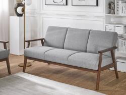 MAXISHOP Italia Collection Canapea cu 3 locuri ASNES Gri Canapea