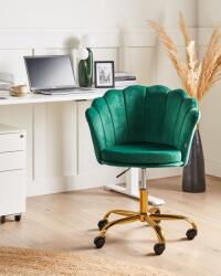 MAXISHOP Italia Collection Scaun de birou MONTICELLO Catifea Verde