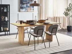 MAXISHOP Italia Collection Masa de dining MOORA Frasin natural 180 cm 90 cm