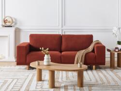MAXISHOP Italia Collection Canapea cu 3 locuri NIVALA Rosu Canapea