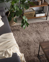 MAXISHOP Italia Collection Covor shaggy EVREN Maro deschis 200 x 200 cm Covor