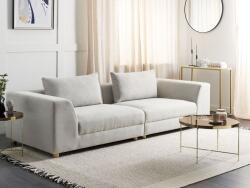 MAXISHOP Italia Collection Canapea cu 3 locuri LERMON Gri deschis Canapea