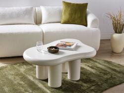 MAXISHOP Italia Collection Masuta de cafea ONDLE Alb-murdar Masa de cafea