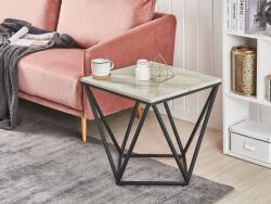 MAXISHOP Italia Collection Masa laterala MALIBU Marmura Negru Masa de cafea