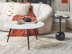 MAXISHOP Italia Collection Masuta de cafea EFFIE Alb marmura Masa de cafea