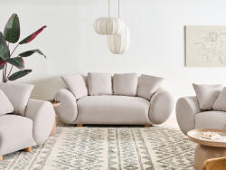MAXISHOP Italia Collection Canapea cu 2 locuri RINGEL Bej deschis Canapea