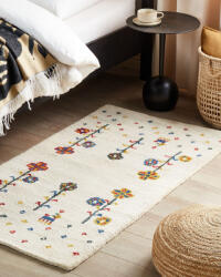 MAXISHOP Italia Collection Covor HUSUNLU Bej 80 x 150 cm Lana Persan Covor