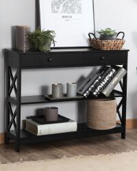 MAXISHOP Italia Collection Masa consola MONTGOMERY Negru
