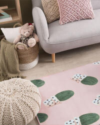 MAXISHOP Italia Collection Covor pentru copii ELDIVAN Roz 80 x 150 cm Covor