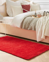 MAXISHOP Italia Collection Covor shaggy DEMRE Rosu 80 x 150 cm Covor