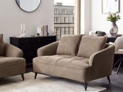 MAXISHOP Italia Collection Canapea cu 2 locuri HOBRO Maro deschis Canapea