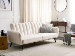 MAXISHOP Italia Collection Canapea extensibila cu 3 locuri VIMMERBY Bej deschis Canapea