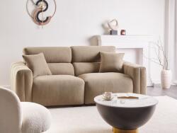 MAXISHOP Italia Collection Canapea cu 3 locuri FAUSKAN Maro deschis Canapea