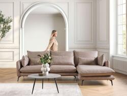 MAXISHOP Italia Collection Coltar cu 3 locuri GALLO Piele de caprioara Maro deschis Stanga