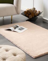 MAXISHOP Italia Collection Covor din blana sintetica MIRPUR Bej 80 x 150 cm Covor