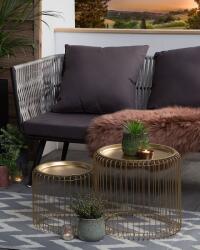 MAXISHOP Italia Collection Covor de exterior SIRSA Gri 90 x 180 cm Covor