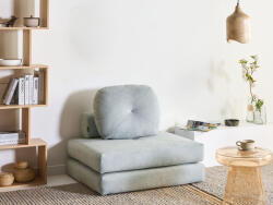 MAXISHOP Italia Collection Canapea extensibila single OLDEN Albastru deschis Canapea