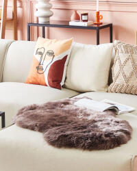 MAXISHOP Italia Collection Covor din blana sintetica MUNGO Maro 63 x 95 cm Covor