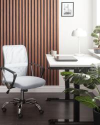 Maxishop Scaun ergonomic BEST Alb-murdar