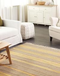 MAXISHOP Italia Collection Covor TALPUR Galben 160 x 230 cm Iuta Covor