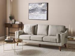 MAXISHOP Italia Collection Canapea cu 3 locuri LOKKA Bej Canapea