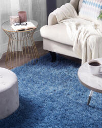 MAXISHOP Italia Collection Covor shaggy CIDE Albastru 200 x 300 cm Covor
