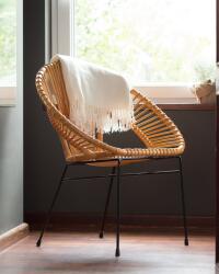 MAXISHOP Italia Collection Scaun dining SARITA Ratan Natural