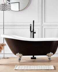 Maxishop Cada freestanding CAYMAN 170 x 76 cm Negru Alb