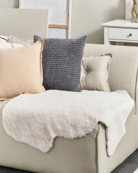 MAXISHOP Italia Collection Covor din blana sintetica UNDARA Bej 60 x 90 cm Covor