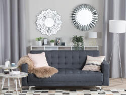 MAXISHOP Italia Collection Canapea extensibila cu 3 locuri ABERDEEN Gri inchis Canapea