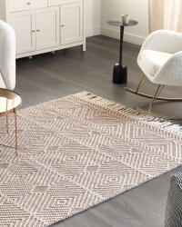 MAXISHOP Italia Collection Covor KESTEL Maro Bej 160 x 230 cm Lana Covor
