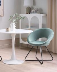 MAXISHOP Italia Collection Scaun dining RACHEL Catifea Verde menta