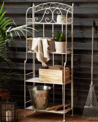 Maxishop Unitate de rafturi PADUA Metal 61 cm 32 cm Alb Raft
