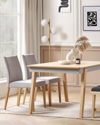 MAXISHOP Italia Collection Set de 2 scaune dining PHOLA Gri