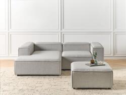 MAXISHOP Italia Collection Coltar modular cu 3 locuri ARDAL Gri deschis Dreapta