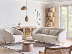 MAXISHOP Italia Collection Set de living UMEA Bej deschis
