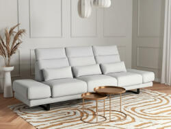 MAXISHOP Italia Collection Canapea cu 3 locuri IKAST Gri deschis Canapea