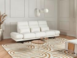 MAXISHOP Italia Collection Canapea cu 3 locuri IKAST Alb-murdar Canapea