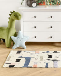 MAXISHOP Italia Collection Covor pentru copii TEMIAJ Multicolor 80 x 150 cm Bumbac Covor