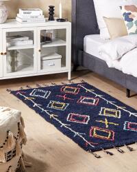 MAXISHOP Italia Collection Covor CORUM Negru 80 x 150 cm Bumbac Covor