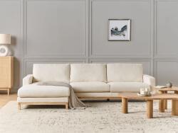 MAXISHOP Italia Collection Coltar cu 4 locuri SIGGARD Boucle Alb Dreapta