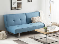 MAXISHOP Italia Collection Canapea extensibila cu 3 locuri DUBLIN Albastru deschis Canapea