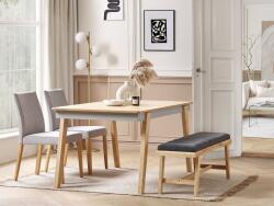 MAXISHOP Italia Collection Masa de dining PHOLA Stejar deschis 150 cm 90 cm