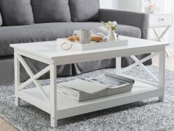 MAXISHOP Italia Collection Masuta de cafea FOSTER Alb Masa de cafea