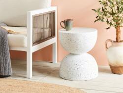 MAXISHOP Italia Collection Masa laterala CAORIA Terrazzo alb - sanitare-online - 634,80 RON Masa de cafea