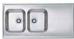 Alveus Chiuveta inox Classic 100 Pro satin Chiuveta