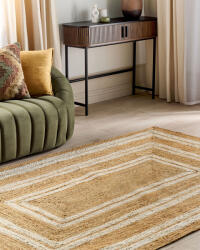MAXISHOP Italia Collection Covor ELMALI Bej 160 x 230 cm Iuta Covor